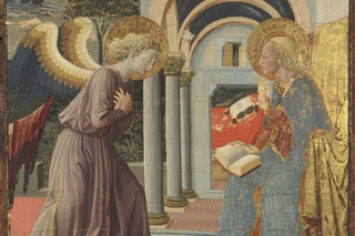 Painting of the annunciation 