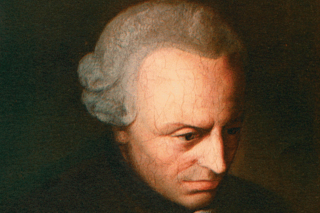 painting of Kant