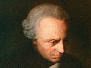 painting of Kant